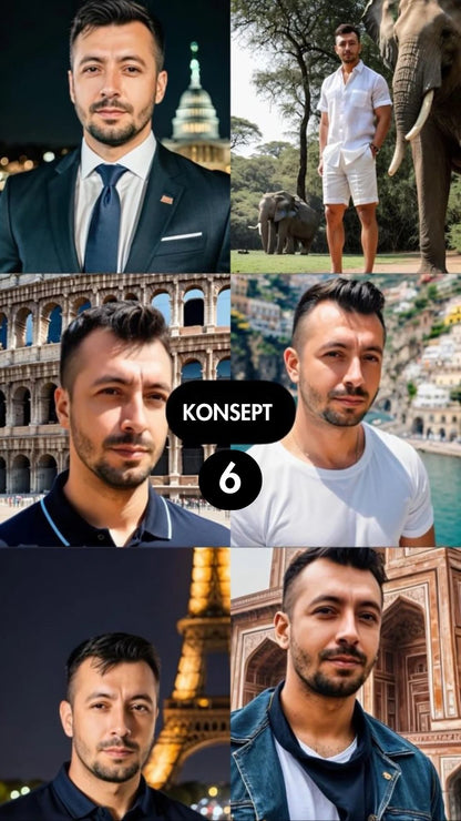 Erkek Fotoğraf Paketi
