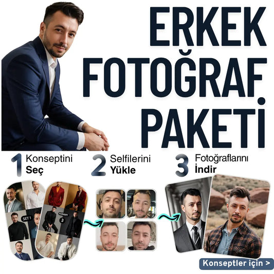 Erkek Fotoğraf Paketi