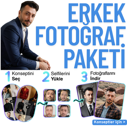 Erkek Fotoğraf Paketi