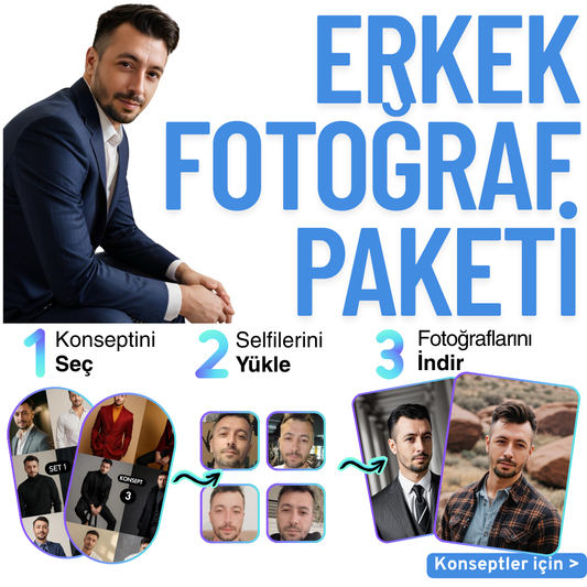 Erkek Fotoğraf Paketi